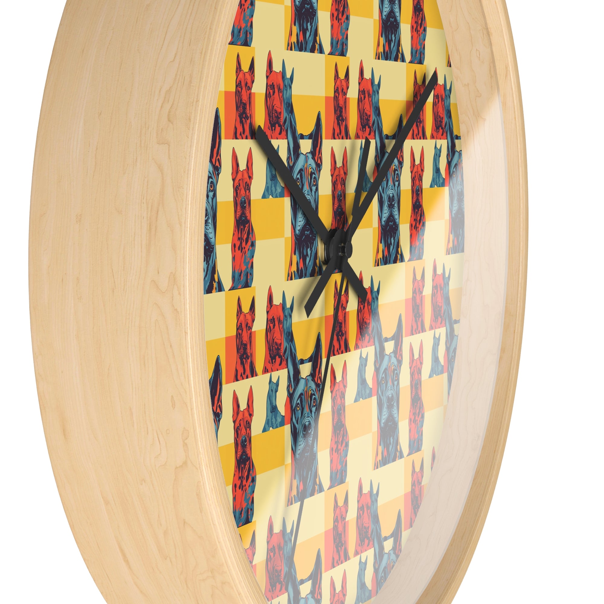 Dane-tastic Marvelous Mutt Mode Wall Clock