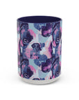 Funky Geometric Boxerista Accent Coffee Mug