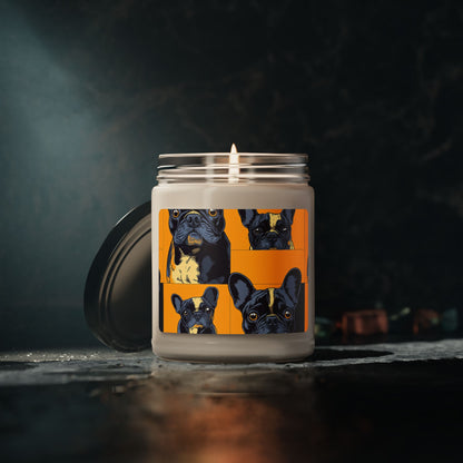 Frenchie Pawsitively Pawsome Peek-a-Boo Perfection Scented Soy Candle