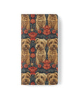 Yorkie Charm Twins Flip Cases