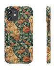 Blooming Goldie Glam Slim Phone Cases