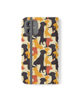 Modern Charm Labrador Chic Flip Cases