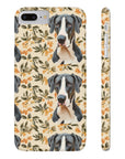 Majestic Great Dane Meadow Slim Phone Cases