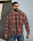 Boxer Blossom Tapestry Delight Unisex Zip Hoodie