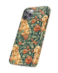 Blooming Goldie Glam Slim Phone Cases