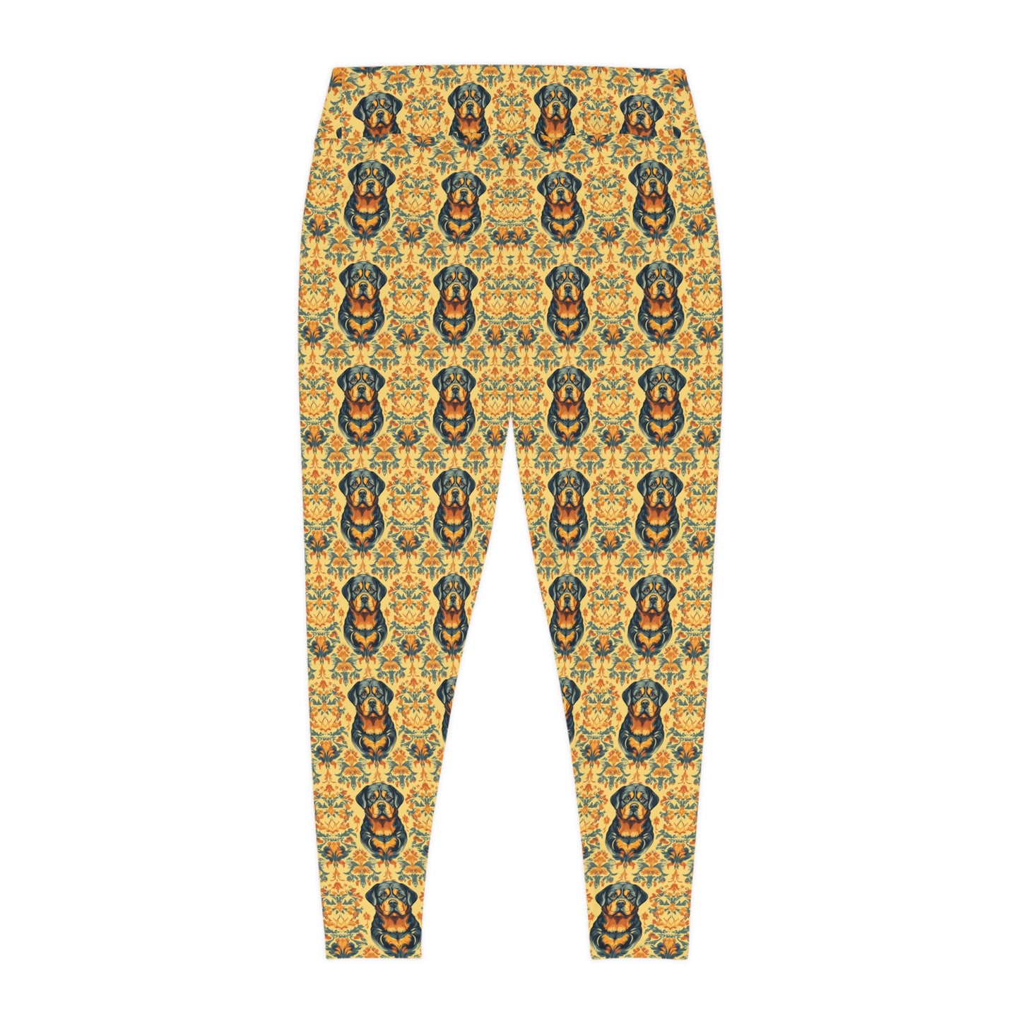 Royal Rottie Regalia Plus Size Leggings