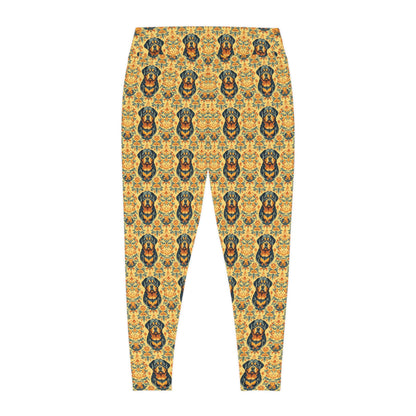 Royal Rottie Regalia Plus Size Leggings