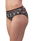 Gothic Rose Bulldog Noir Enchantment Women's Briefs