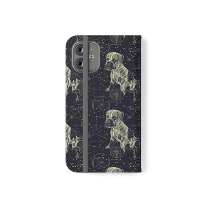 Celestial Boxer Bliss Flip Cases