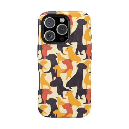 Modern Charm Labrador Chic Magnetic Tough Cases