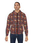 Boxer Blossom Tapestry Delight Unisex Zip Hoodie