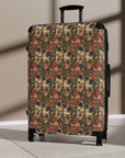 Blooming Pug Paradise Suitcase