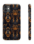 Modern Rottweiler Royalty Slim Phone Cases