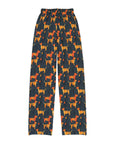 Dapper Dachshund Noir Glow Kids Pajama Pants