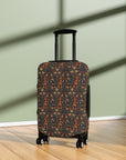 Dapper Dachshund Embroidery Elegance Luggage Cover