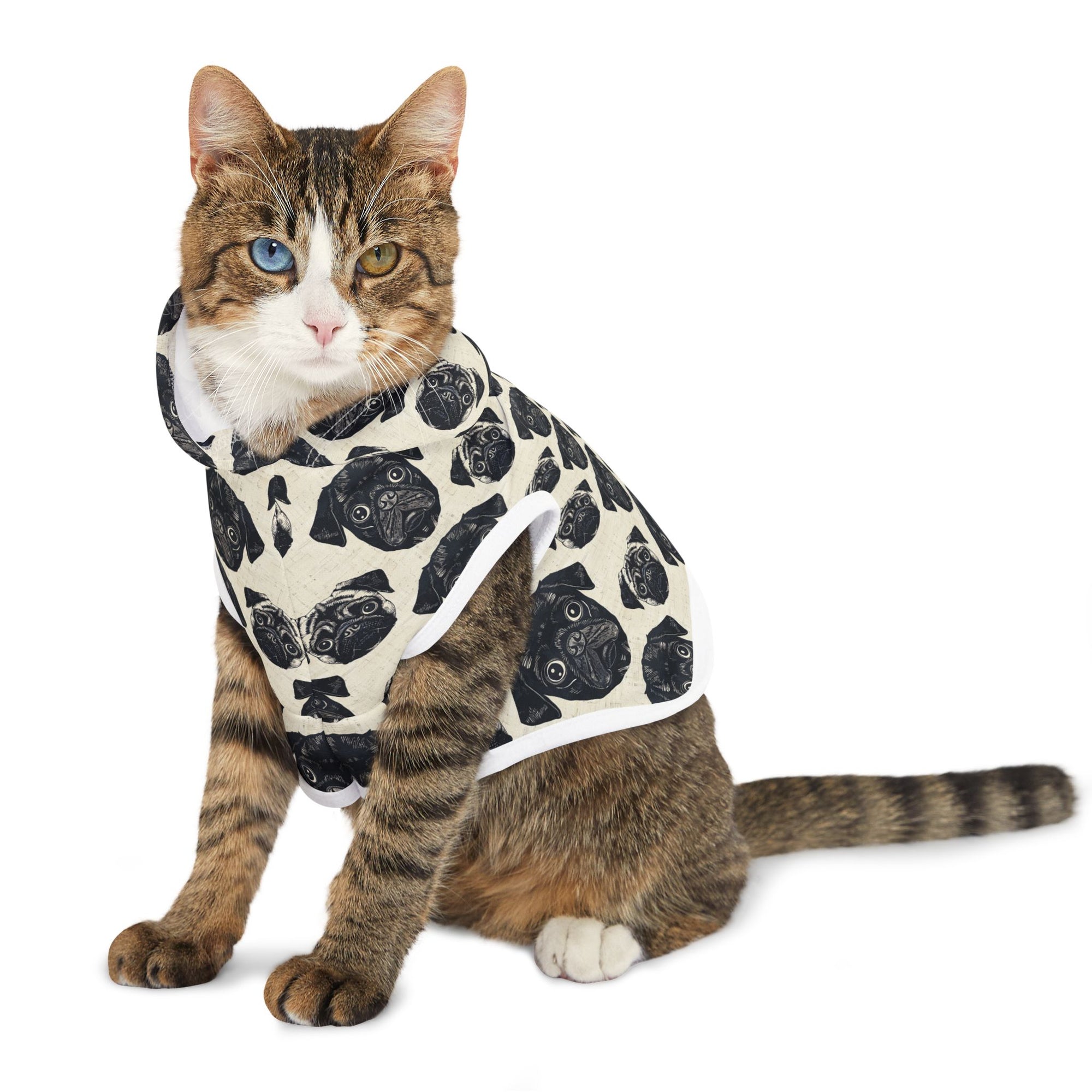 Pugalicious Enchantment Pet Hoodie