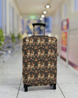 Beagle Blossom Bonanza Luggage Cover