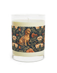 Dazzling Dachsund Blossoms & Foliage Scented Candle