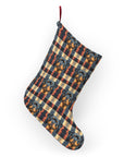 Pawsome Rottweiler Royalty Plaid Christmas Stockings