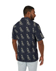 Celestial Boxer Bliss Men's Hawaiian Camp Shirt