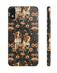 Beagle Blossom Bonanza Slim Phone Cases