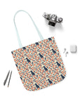 Bloomiful Lab Bouquet Canvas Tote Bag