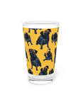 Puglet Posh Paradise Pint Glass