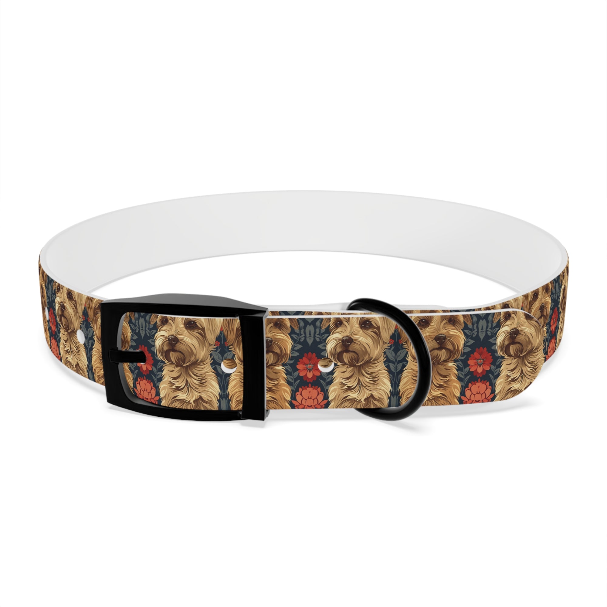 Yorkie Charm Twins Dog Collar