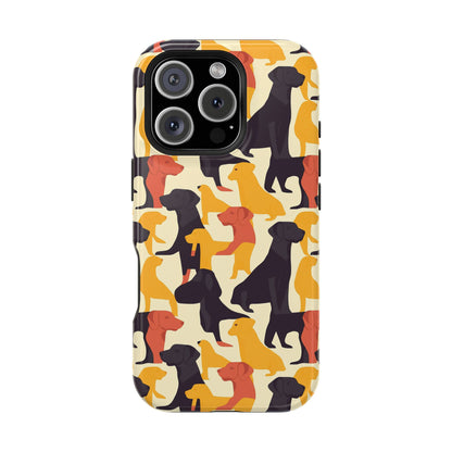 Modern Charm Labrador Chic Magnetic Tough Cases