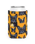 Frenchie Pawsitively Pawsome Peek-a-Boo Perfection Can Cooler Sleeve