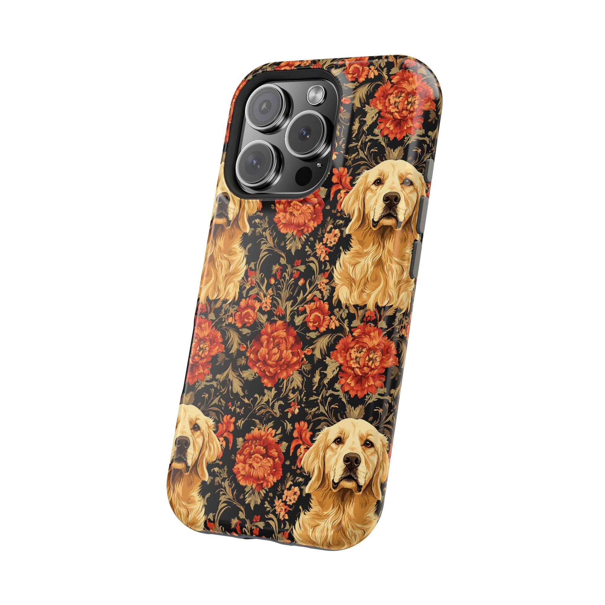 Golden Pawsatronic Tapestry Magnetic Tough Cases