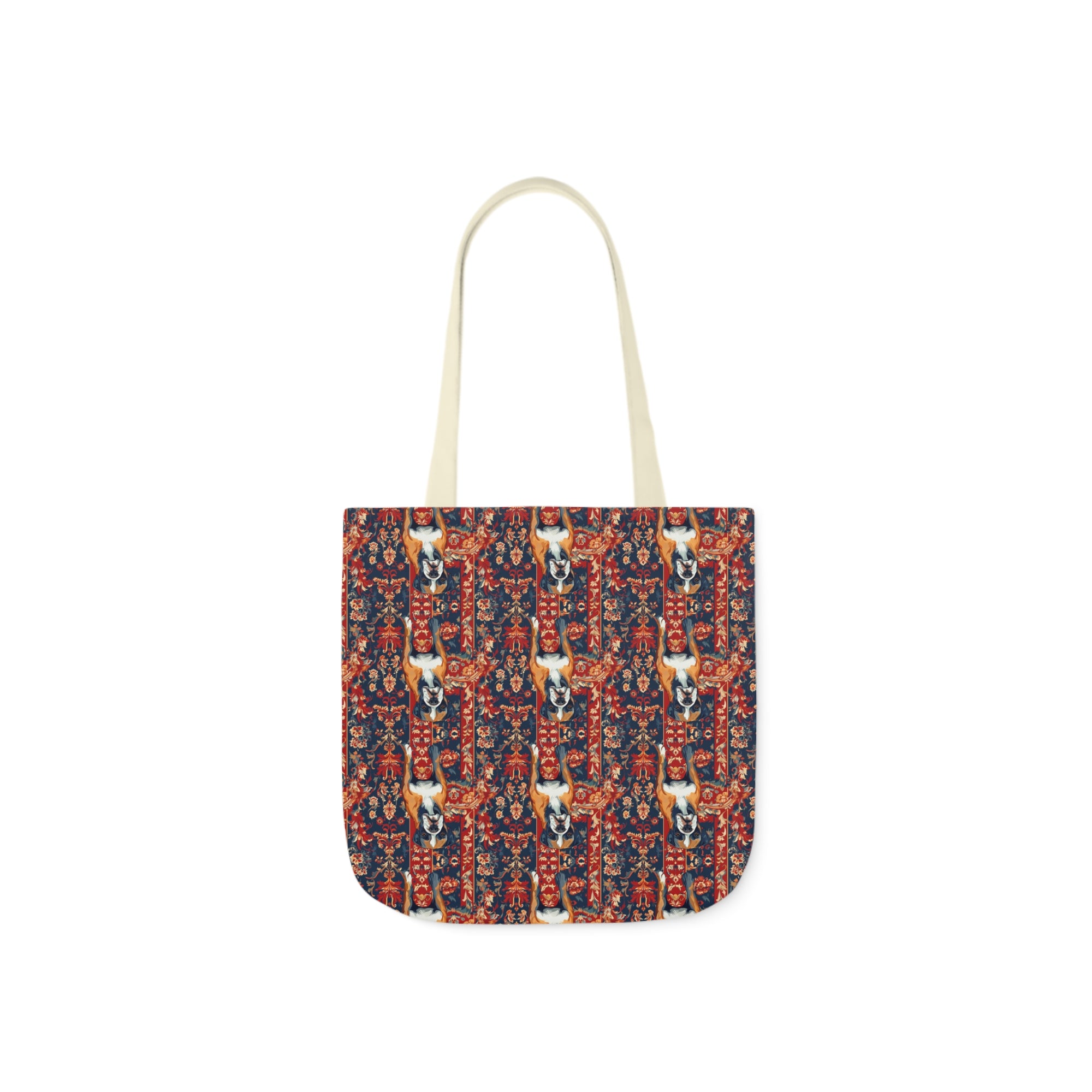 Boxer Blossom Tapestry Delight Canvas Tote Bag