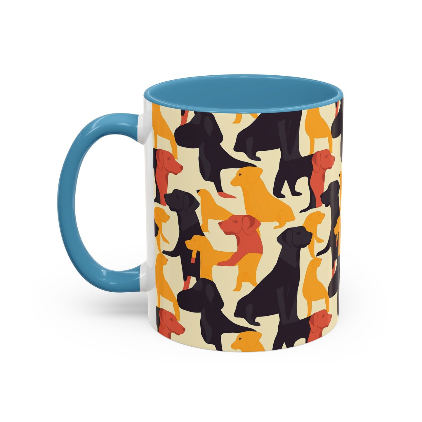 Modern Charm Labrador Chic Accent Coffee Mug