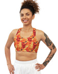 Golden Glamour Paws Seamless Sports Bra