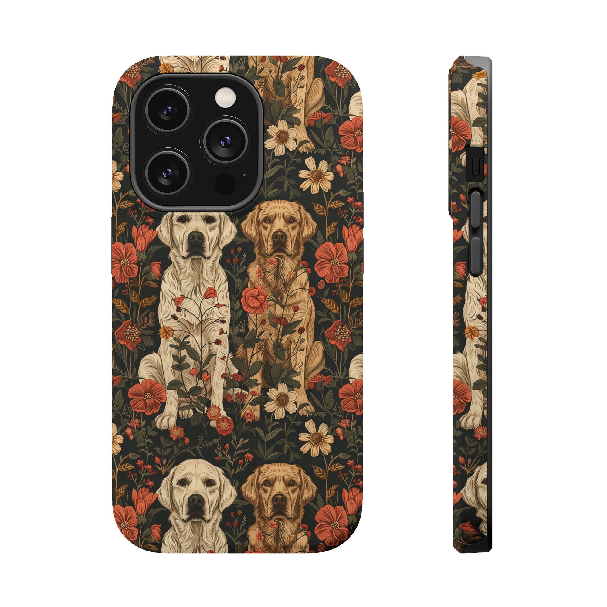 Blossoming Labradors Bouquet Magnetic Tough Cases