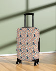 Bloomiful Lab Bouquet Luggage Cover