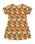 Frenchie Glow-Up Galore T-Shirt Dress