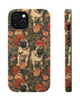 Blooming Pug Paradise Magnetic Tough Cases