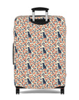 Bloomiful Lab Bouquet Luggage Cover