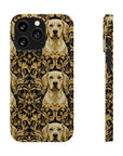 Royal Pawsitivity Labs Slim Phone Cases