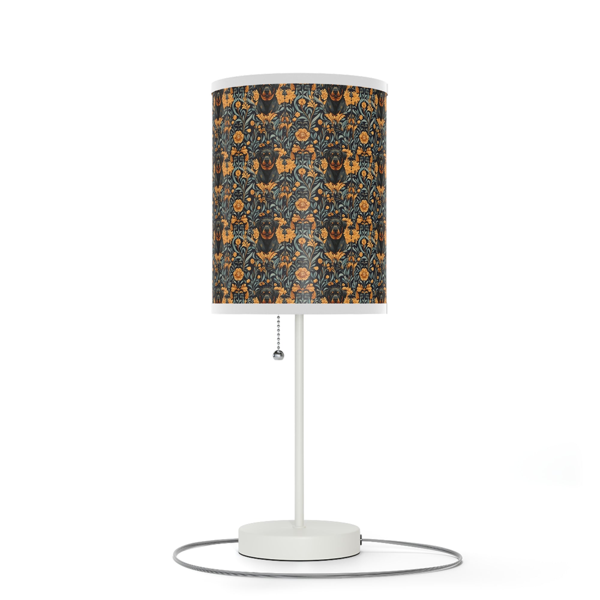 Ruffle Rottie Glamourific Lamp on a Stand