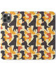 Modern Charm Labrador Chic Flip Cases