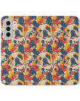 Bloom Pup Frenchietastic Splatter Flip Cases