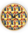 Dane-tastic Marvelous Mutt Mode Wall Clock