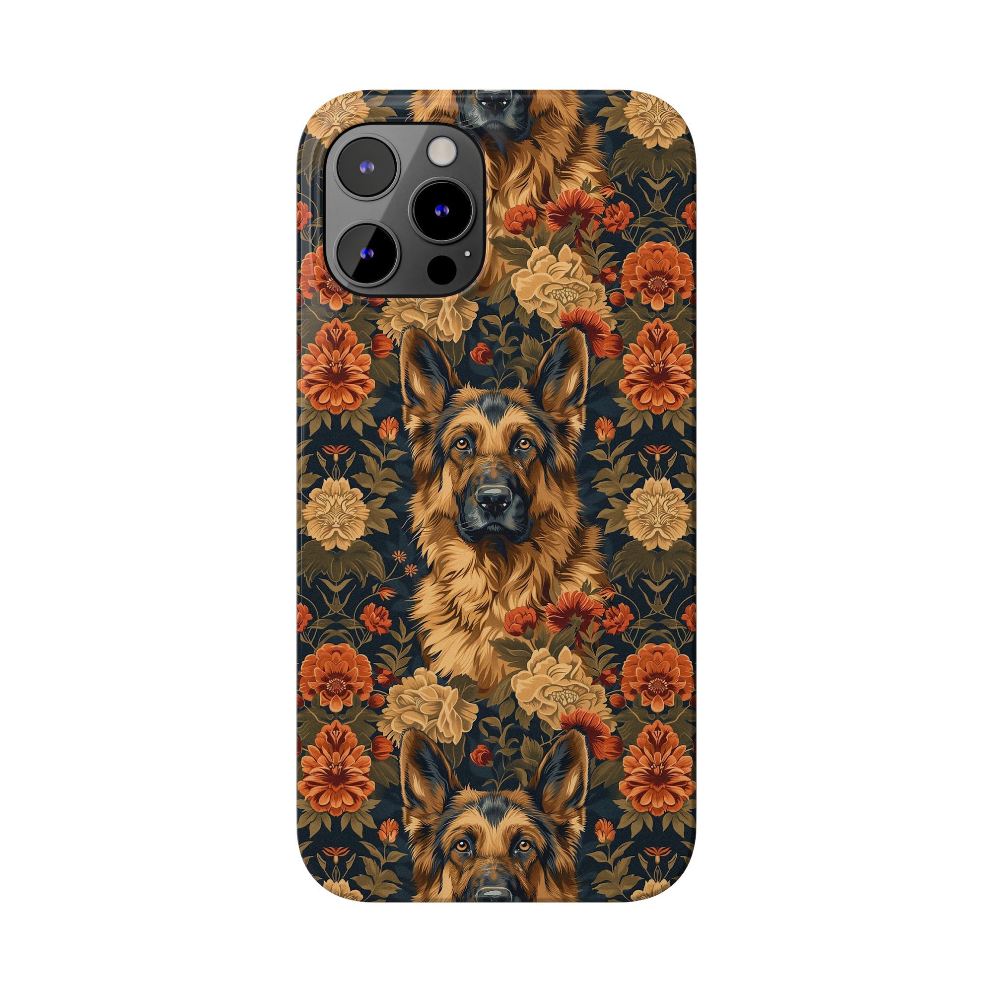 WhimsiWooly Shepherd Spritz Slim Phone Cases