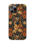 WhimsiWooly Shepherd Spritz Slim Phone Cases