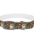 Corgi Rainbow Vine Dream Dog Collar