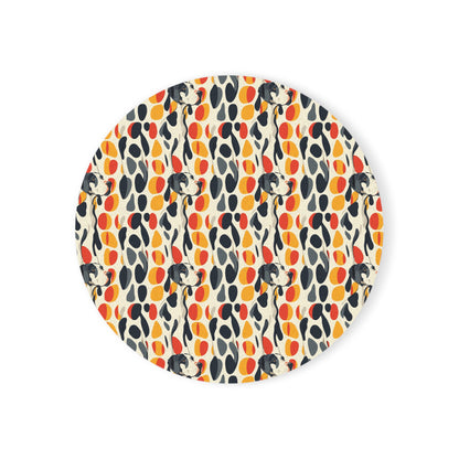 Dazzling Great Dane Dreamscape Cork Back Coaster