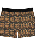 Fanciful Golden Paradise Blossom Men's Boxer Briefs