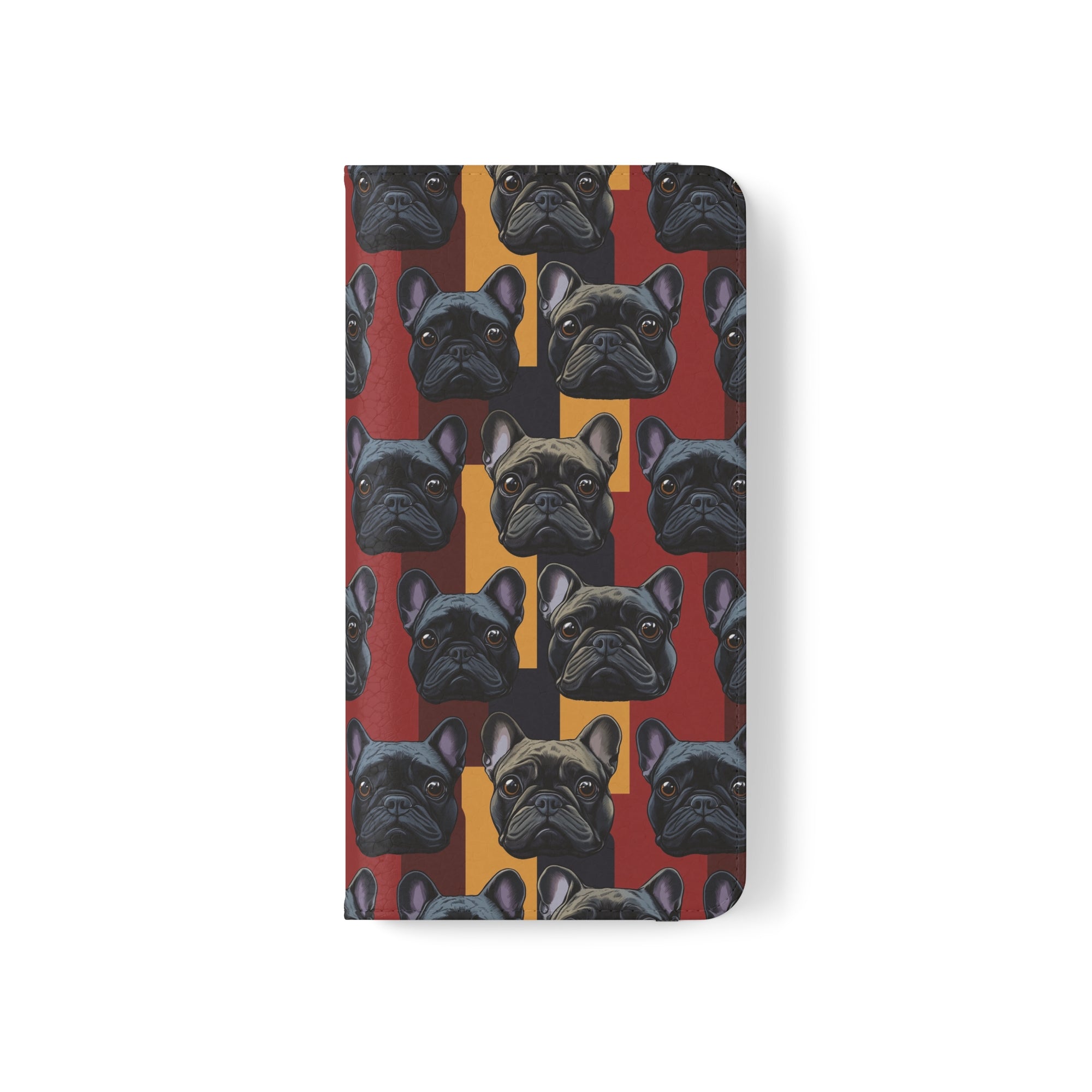 Chic Canine Checkmate - Frenchie Edition Flip Cases